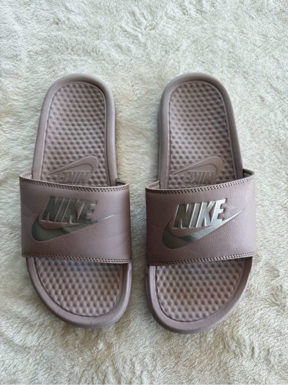 Nike Brown/Taupe Women's Slide Sandals